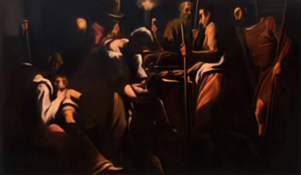 Palma il Giovane palma il giovane passover wga16901 Art A4 Photo Print