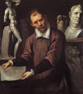 Palma il Giovane palma il giovane portrait of an artist c 1600 1620 1 Art A4 Photo Print