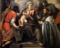 Palma il Giovane palma il giovane virgin and child with saints wga169 Art A4 Photo Print
