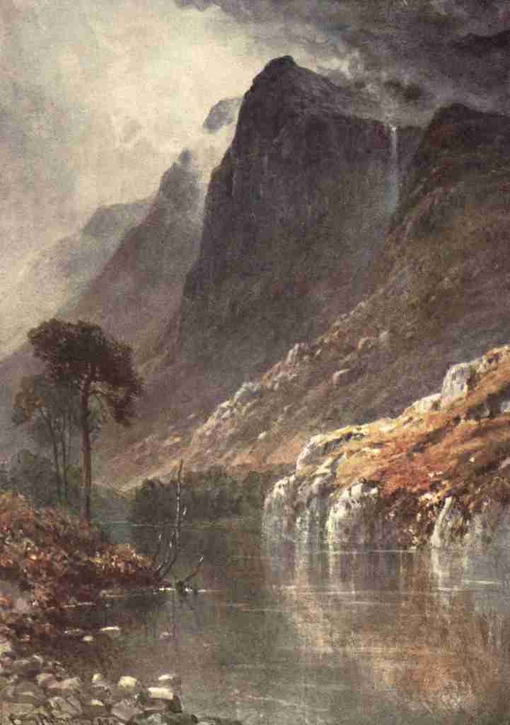 Palmer Harold Sutton 1854 1933 Bonnie Scotland 1912 Beneath Ben Venue Perthshire A4 Photo Print