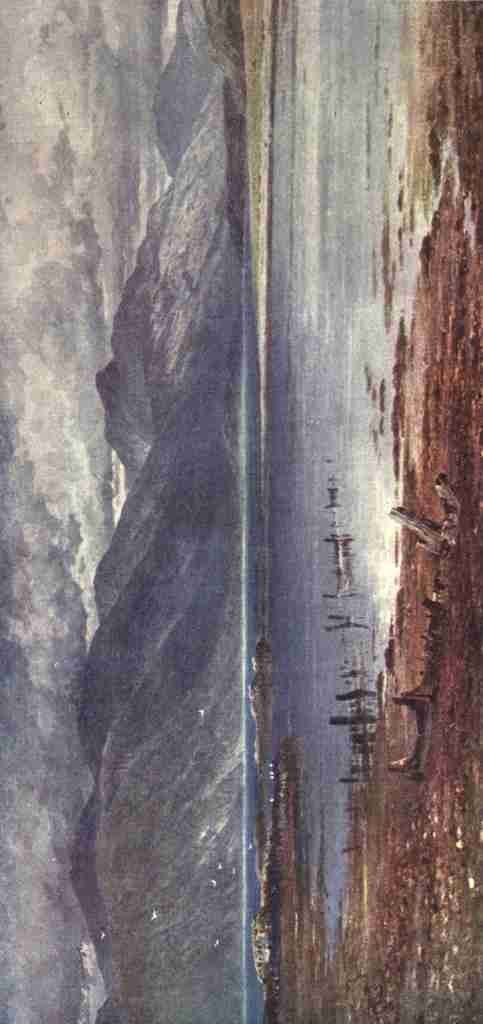 Palmer Harold Sutton 1854 1933 Bonnie Scotland 1912 The Morven Hills A4 Photo Print
