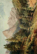 Palmer Harold Sutton 1854 1933 California 1914 Castle Crag Rattlesnake Canyon A4 Photo Print