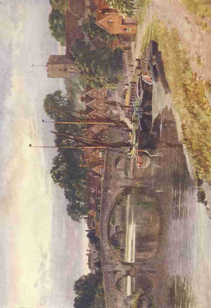 Palmer Harold Sutton 1854 1933 Kent 1906 The Medway Aylesford A4 Photo Print
