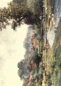 Palmer Harold Sutton 1854 1933 Surrey 1906 Abinger Hammer Vintage A4 Photo Print