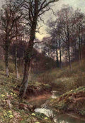 Palmer Harold Sutton 1854 1933 Surrey 1906 Evening solitude Ockley A4 Photo Print