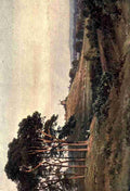 Palmer Harold Sutton 1854 1933 Surrey 1906 Reigate Heath in the evening A4 Photo Print