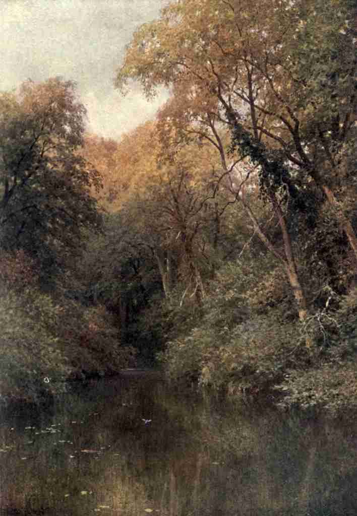 Palmer Harold Sutton 1854 1933 Surrey 1906 The Silent Pool Albury A4 Photo Print