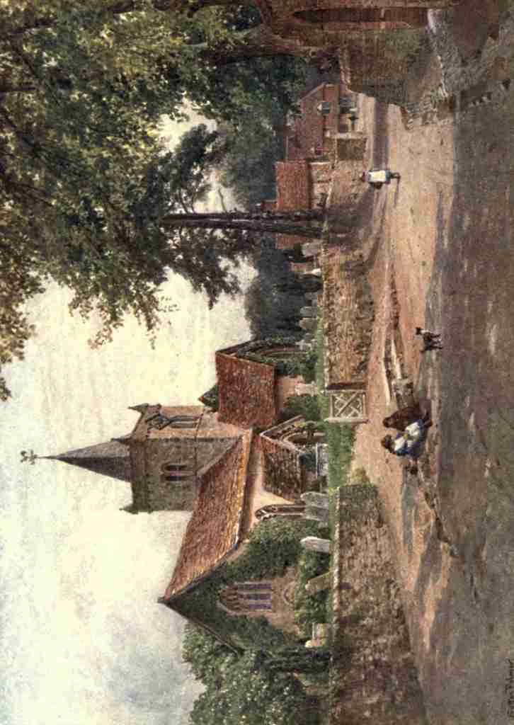 Palmer Harold Sutton 1854 1933 Surrey 1906 Witley Church A4 Photo Print
