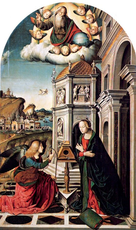 Palmezzano Marco Italian Approx 1459 15397 Art A4 Photo Print