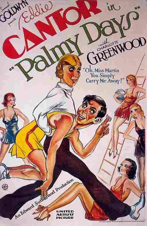 Palmy Days 03  film star poster A4 Photo Print