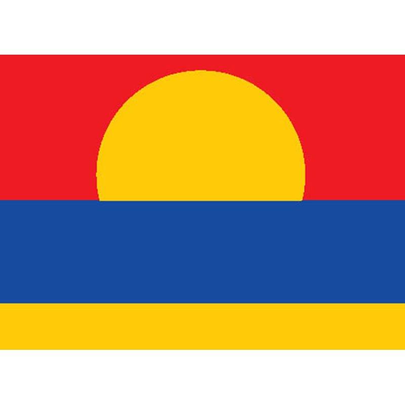 Palmyra Atoll Flag N2599 A4 Photo Print