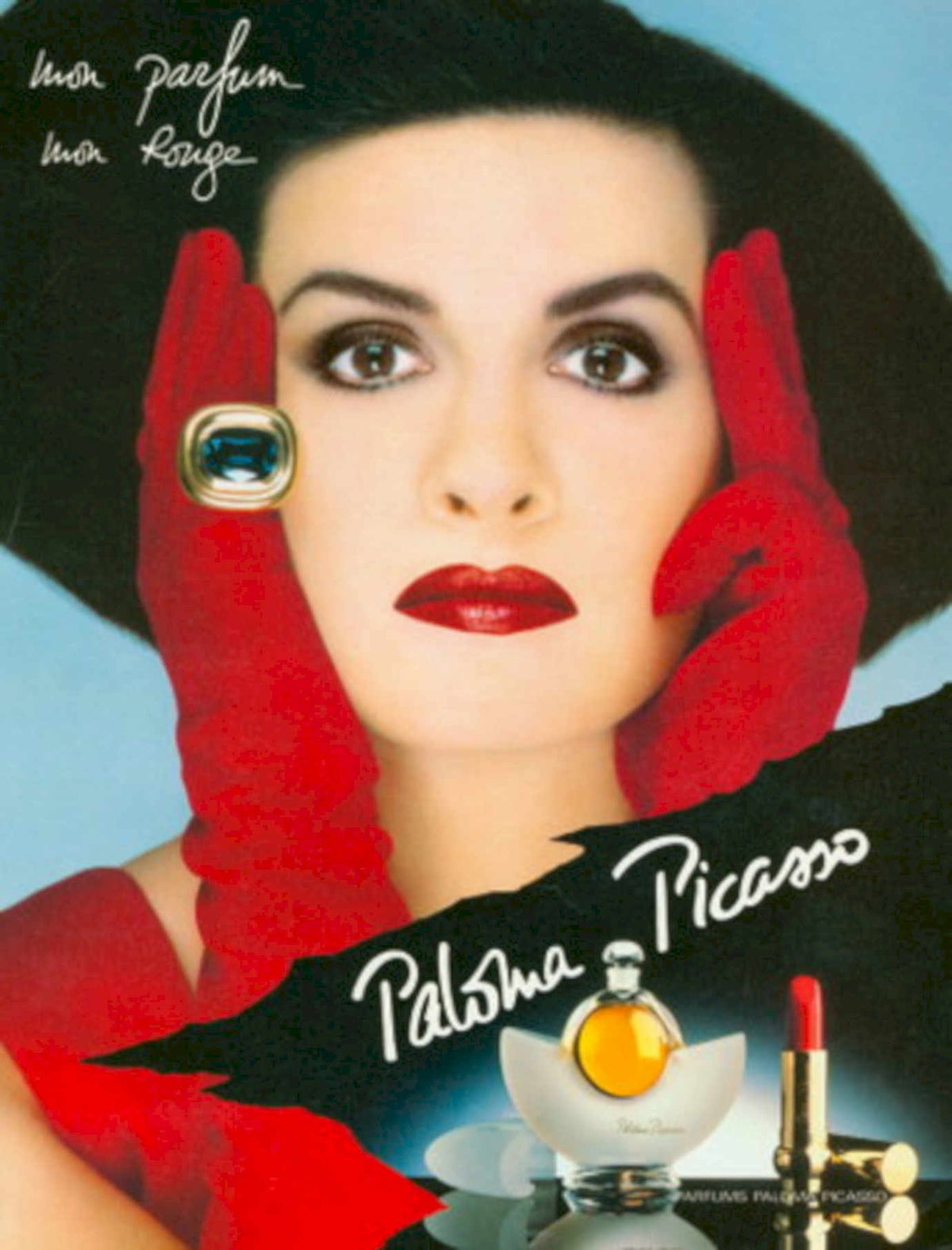 Paloma Picasso Perfume 1 1990s Vintage Retro Advert