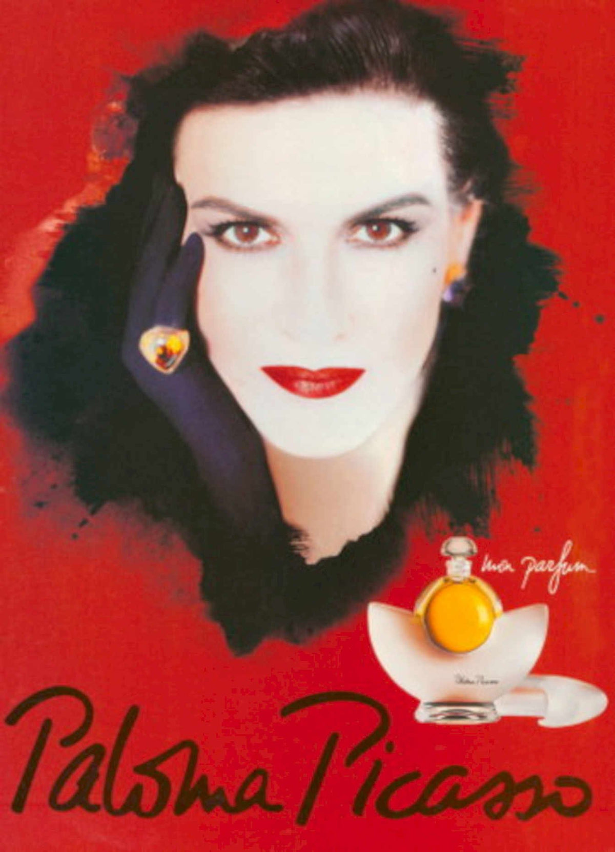 Paloma Picasso Perfume 2 1990s Vintage Retro Advert