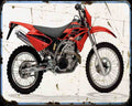 Pampera 400 4S 06 A4 Photo Print Motorbike Vintage Aged