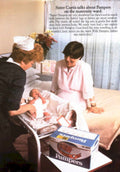 Pampers Baby Ward 1980s Vintage Retro Advert
