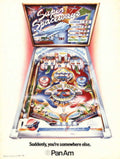 Panam Super Spaceways 1970s Vintage Retro Advert