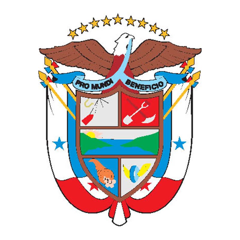 Panama Coat Of Arms N134 A4 Photo Print
