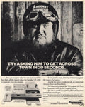 Panasonic Fax Transceiver 1980s Vintage Retro Advert