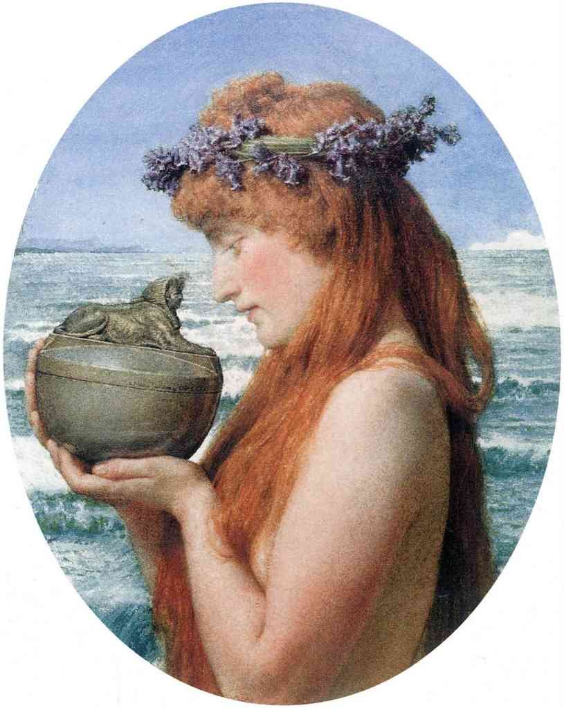 Pandora Alma Tadema A4 Photo Print