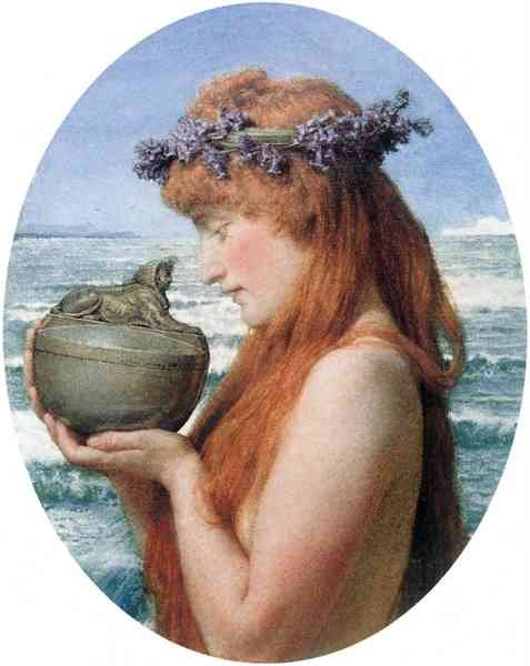 Pandora by Alma Tadema A4 Photo Print