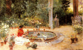 Panizo Ricardo Brugada y The Flower Garden Art A4 Photo Print