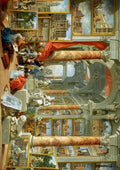 Pannini Giovanni Paolo Picture Gallery With Views Of Modern Rome use CROPPED A4 Photo Print