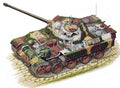 Panther tank cutaway A4 Photo Print