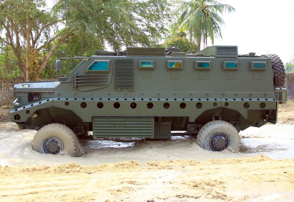 Panus 380x1 Phantom 4x4 Armored Vehicle Thailand 3 A4 Photo Print
