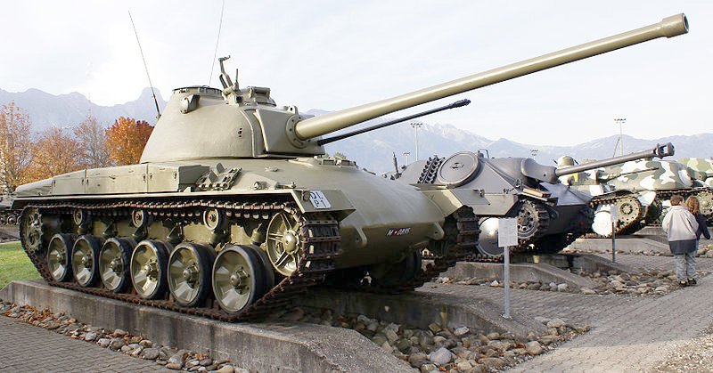 Panzer 58 Pz58 Tank A4 Photo Print
