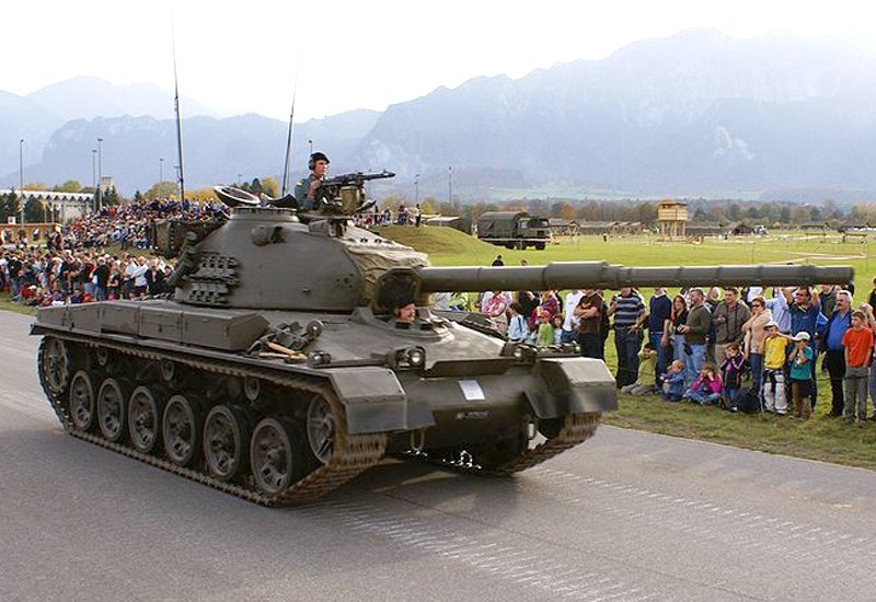 Panzer 61 Pz61 Tank A4 Photo Print