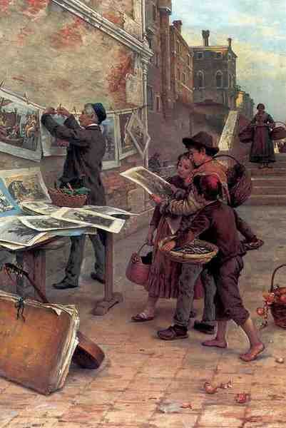 Paoletti Antonio The Young Critics A4 Photo Print