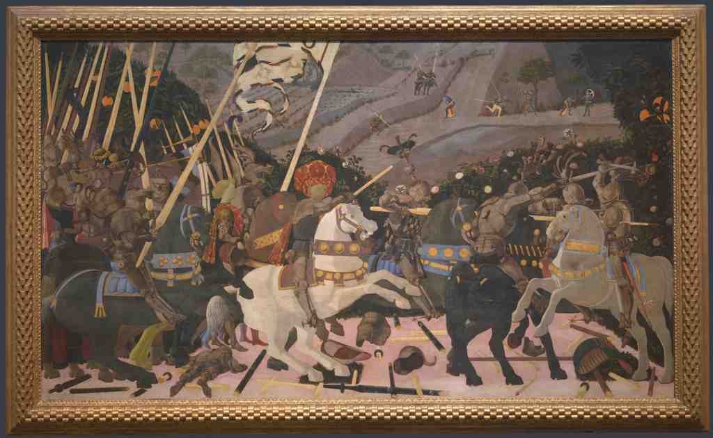 Paolo Uccello The Battle of San Romano A4 Photo Print