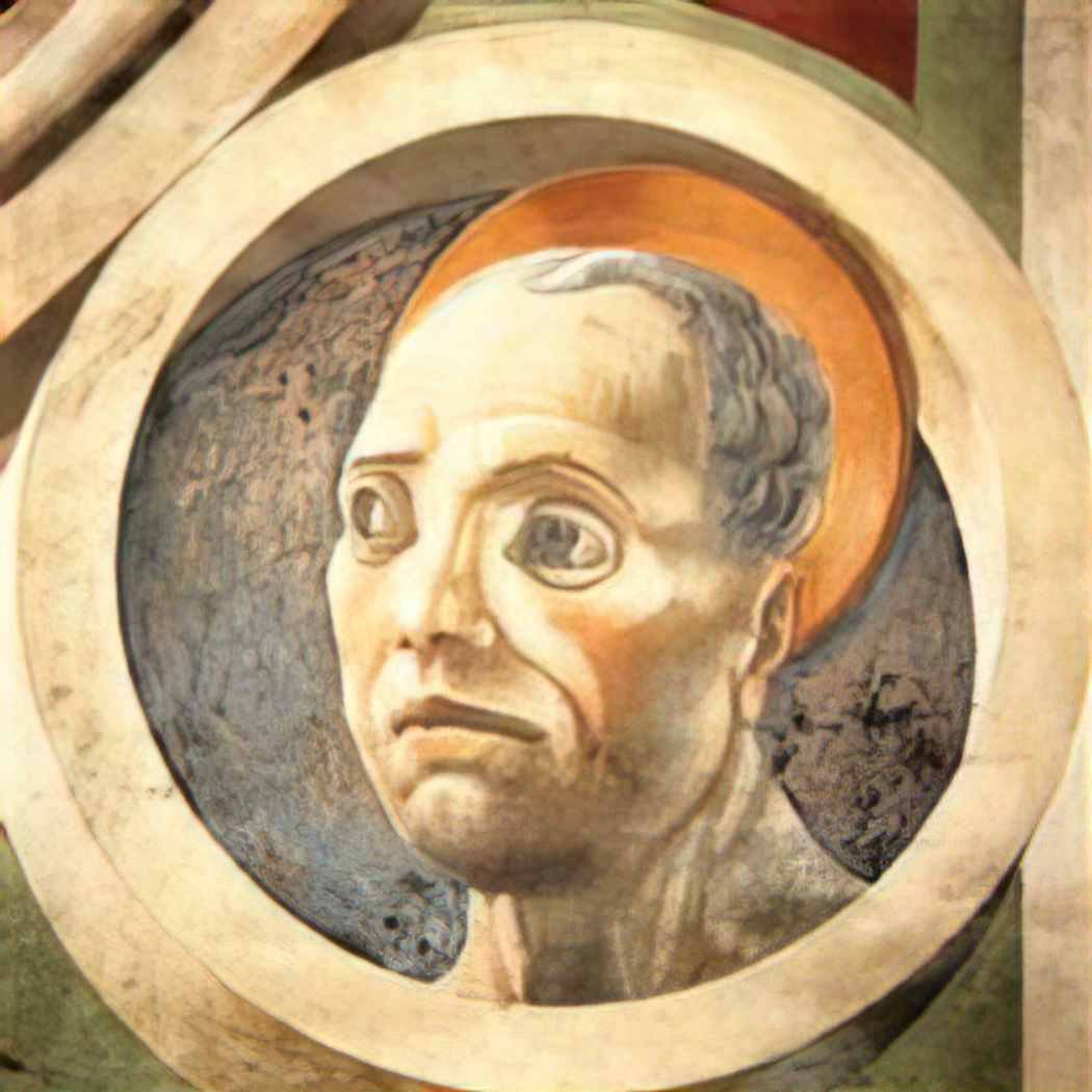Paolo Uccello head of prophet 1443 Art A4 Photo Print
