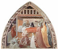 Paolo Uccello maria birth scene 1440 Art A4 Photo Print