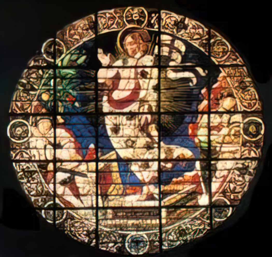Paolo Uccello oculus depicting the resurrection 1443 Art A4 Photo Print
