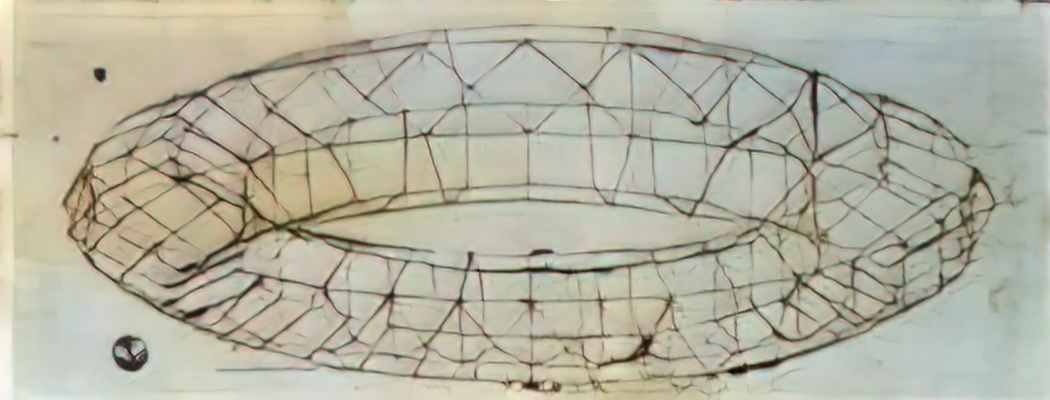 Paolo Uccello perspective study of mazzocchio Art A4 Photo Print