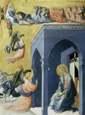 Paolo Uccello the annunciation Art A4 Photo Print