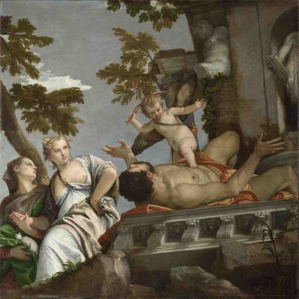 Paolo Veronese Scorn A4 Photo Print