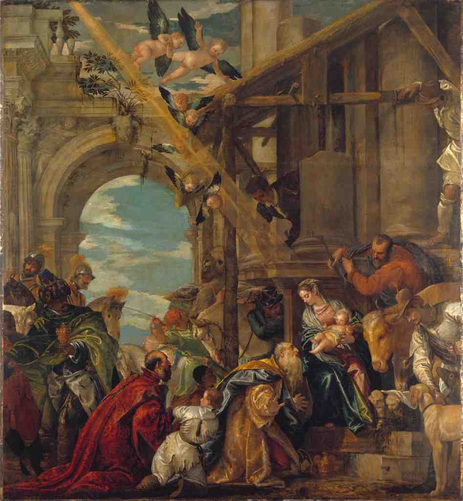 Paolo Veronese The Adoration of the Kings A4 Photo Print