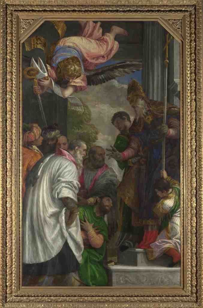 Paolo Veronese The Consecration of Saint Nicholas A4 Photo Print
