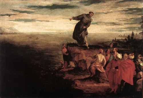 Paolo Veronese Veronese St Anthony Preaching To The Fish A4 Photo Print