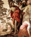 Paolo Veronese Veronese St John The Baptist Preaching A4 Photo Print