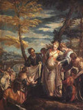 Paolo Veronese Veronese The Finding Of Moses A4 Photo Print