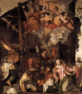 Paolo Veronese adoration of the shepherds Art A4 Photo Print