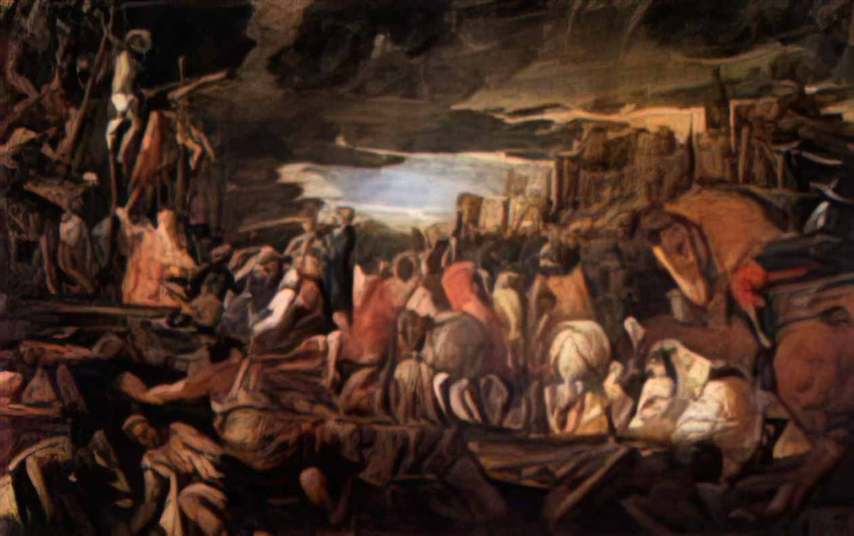 Paolo Veronese crucifixion 1582 Art A4 Photo Print