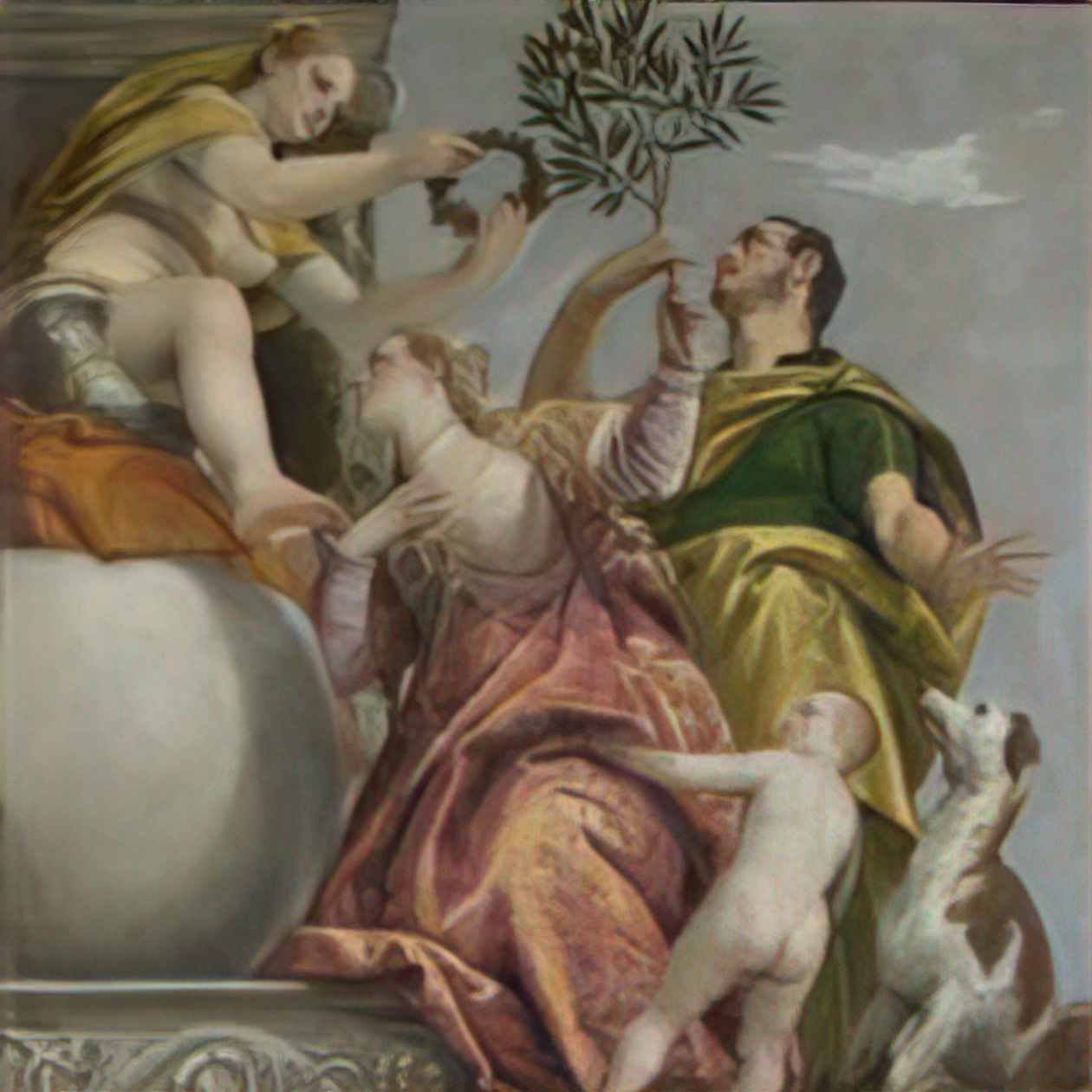 Paolo Veronese happy union Art A4 Photo Print