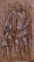 Paolo Veronese iseppo and adriano da porto Art A4 Photo Print