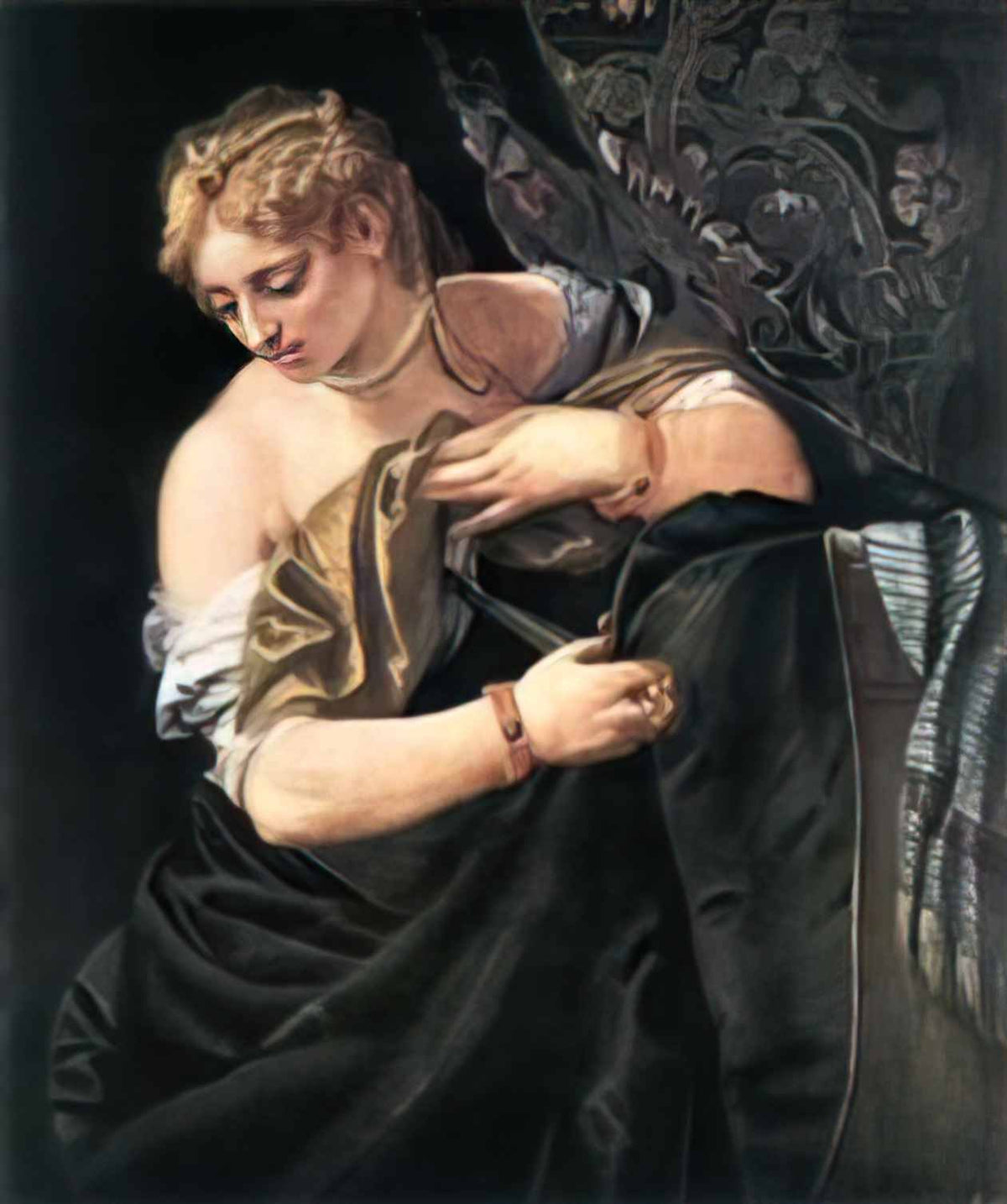 Paolo Veronese lucretia Art A4 Photo Print