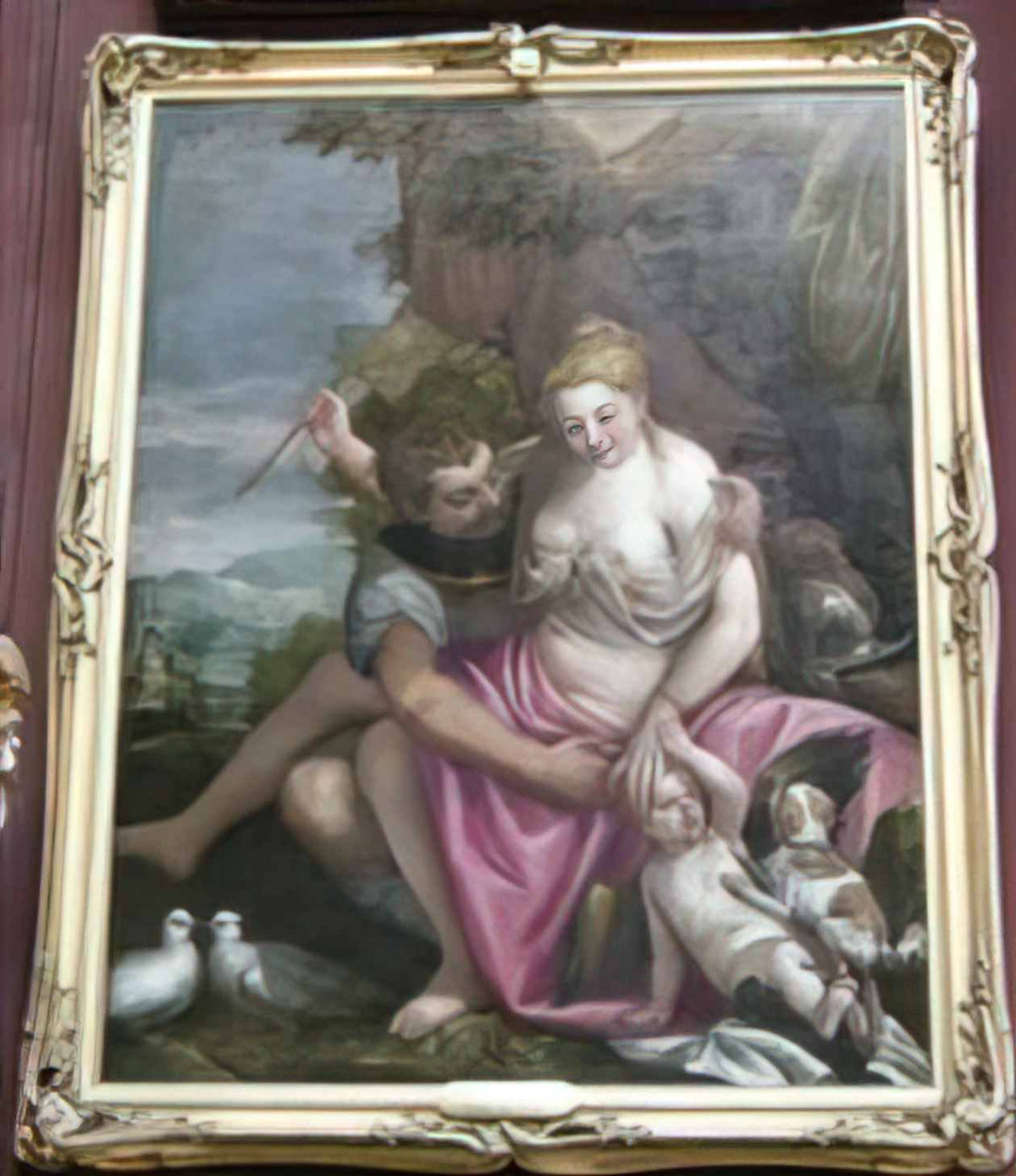 Paolo Veronese mars and venus 1 Art A4 Photo Print