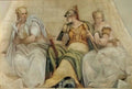 Paolo Veronese minerva between the geometry and arithmetic 1551 Art A4 Photo Print